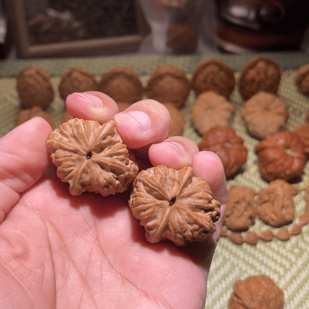 【闪购商品】文玩核桃把件嚯****32全品赤龙