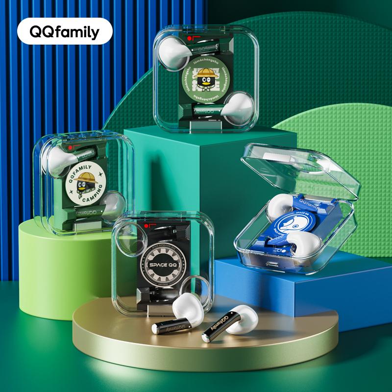 QQfamily LK10正版授权 真无线蓝牙耳机-L