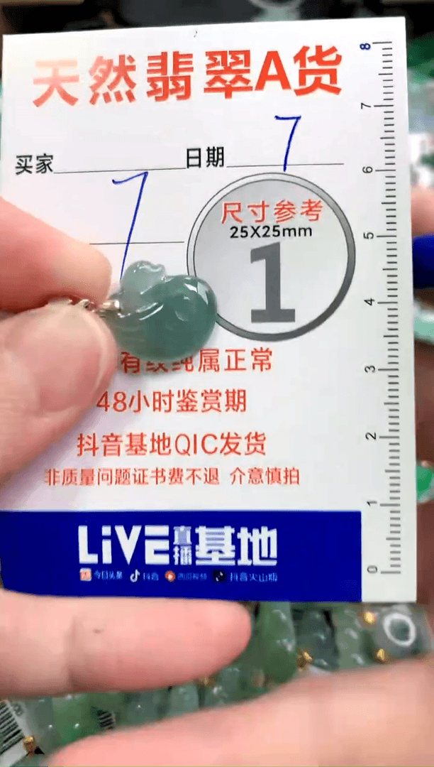【闪购商品】翡翠颈饰未镶嵌7