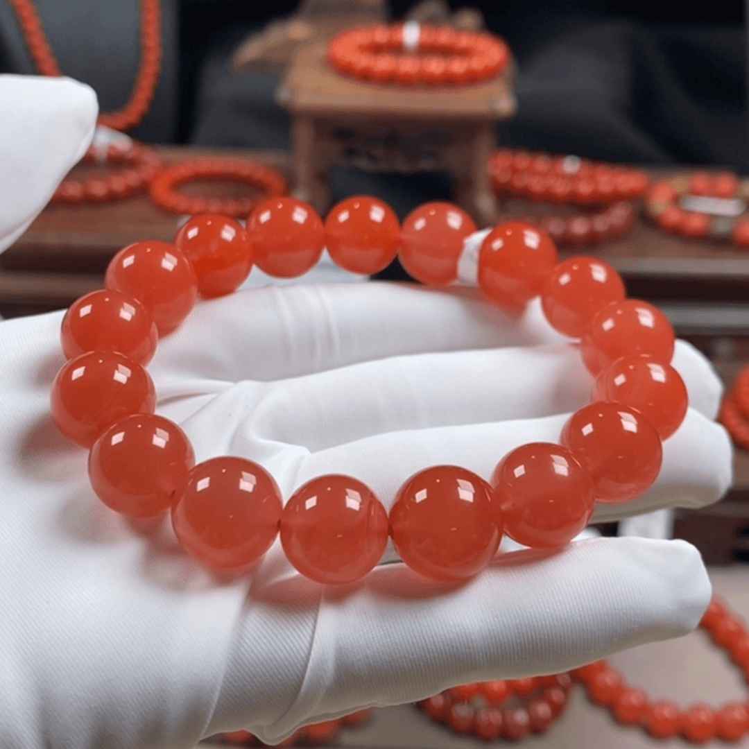 【闪购商品】南红玛瑙手串未镶嵌L****g