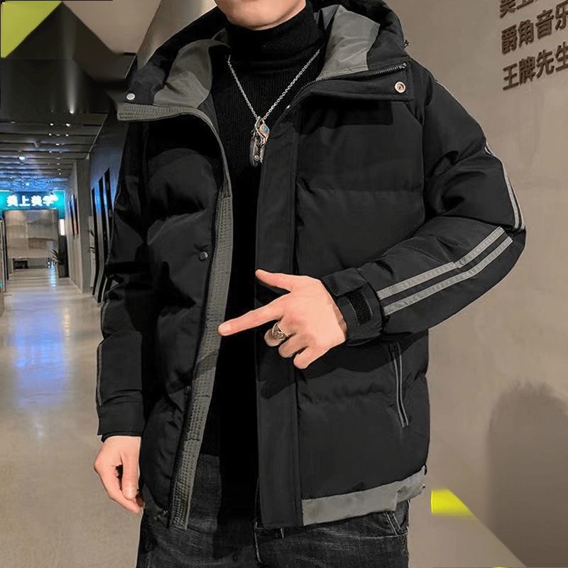 【大扬哥推荐】2023新款棉衣男士外套冬季韩版连帽棉服保暖面包服