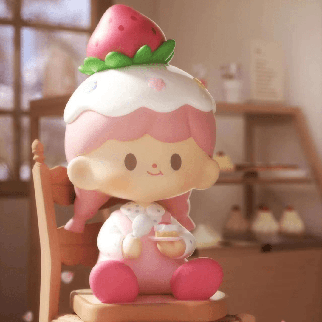 国版卓大王樱花咖啡店系列日常潮玩摆件盲盒整套可爱女孩生日礼物
