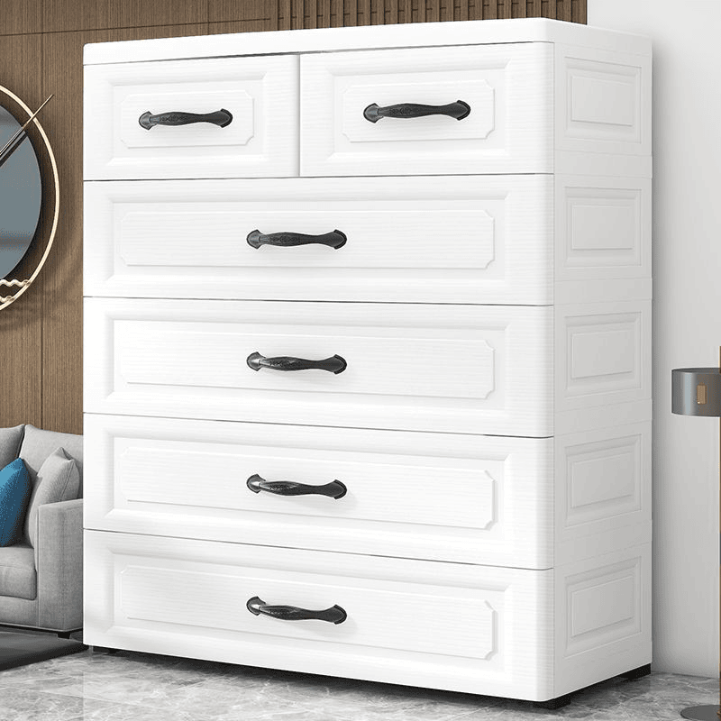 新款新款推荐欧式收纳柜子抽屉式加高五斗柜塑料加厚衣杂物整理JY