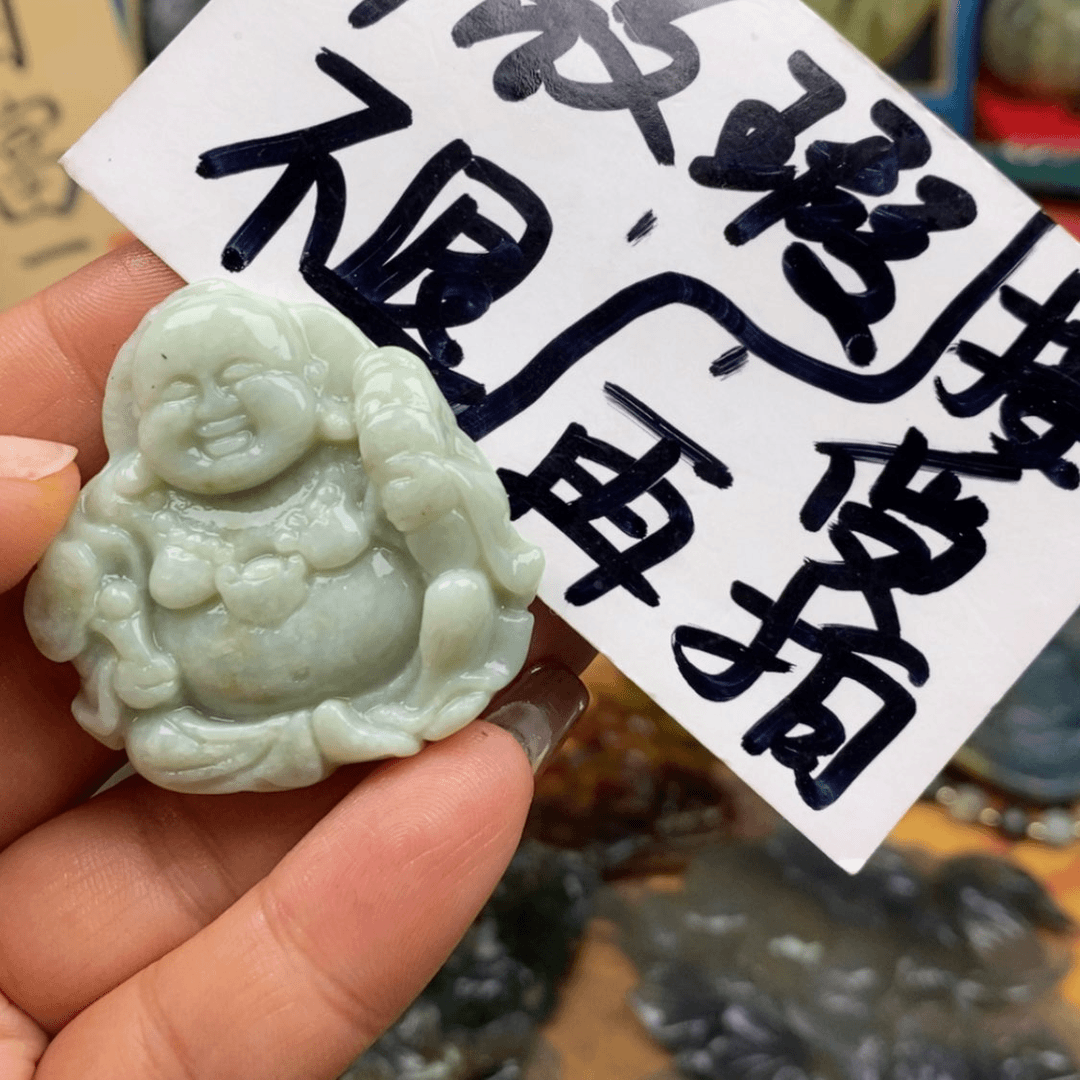 【闪购商品】蛇纹石玉颈饰合金