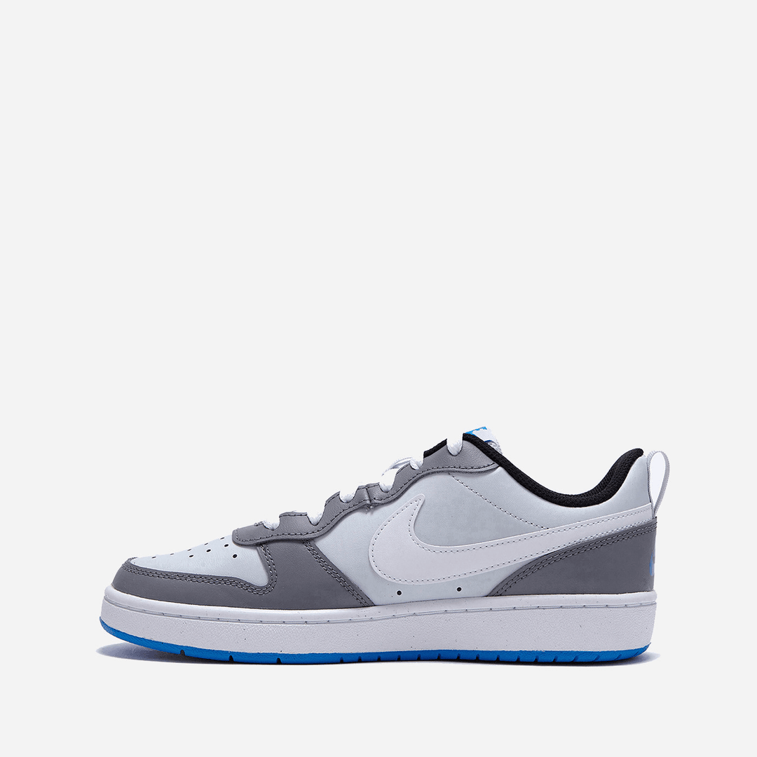 Nike耐克 Court Borough Low 女子低帮休闲板鞋 灰白 BQ5448-019
