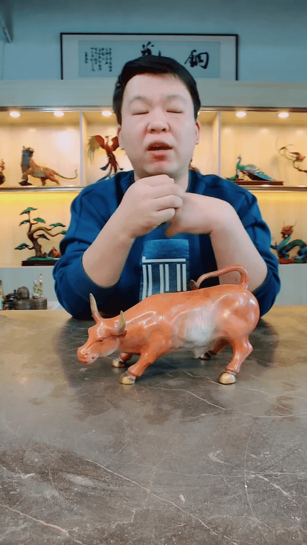 【闪购商品】书法张*龙华尔街牛