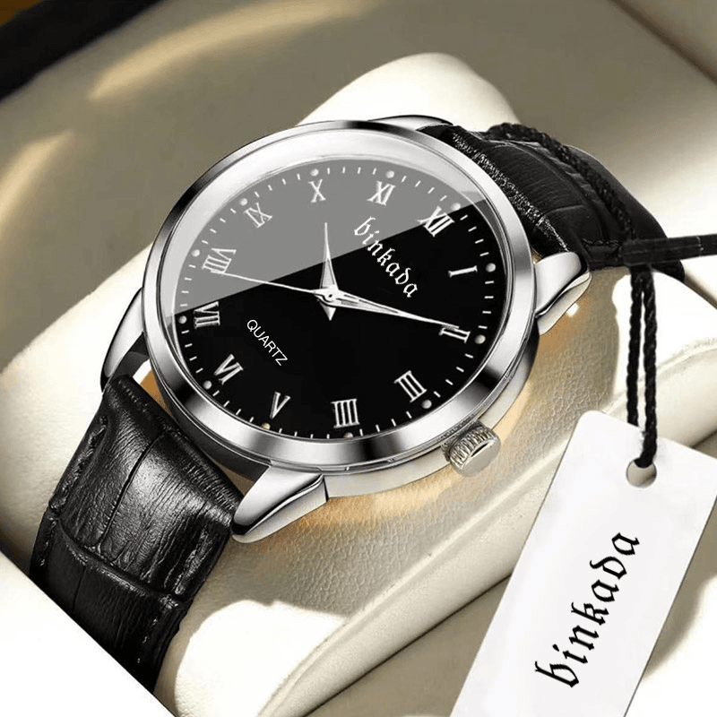 【ZLX】BINKADA/宾卡达男士石英手表时尚潮流商务简约大气-4001