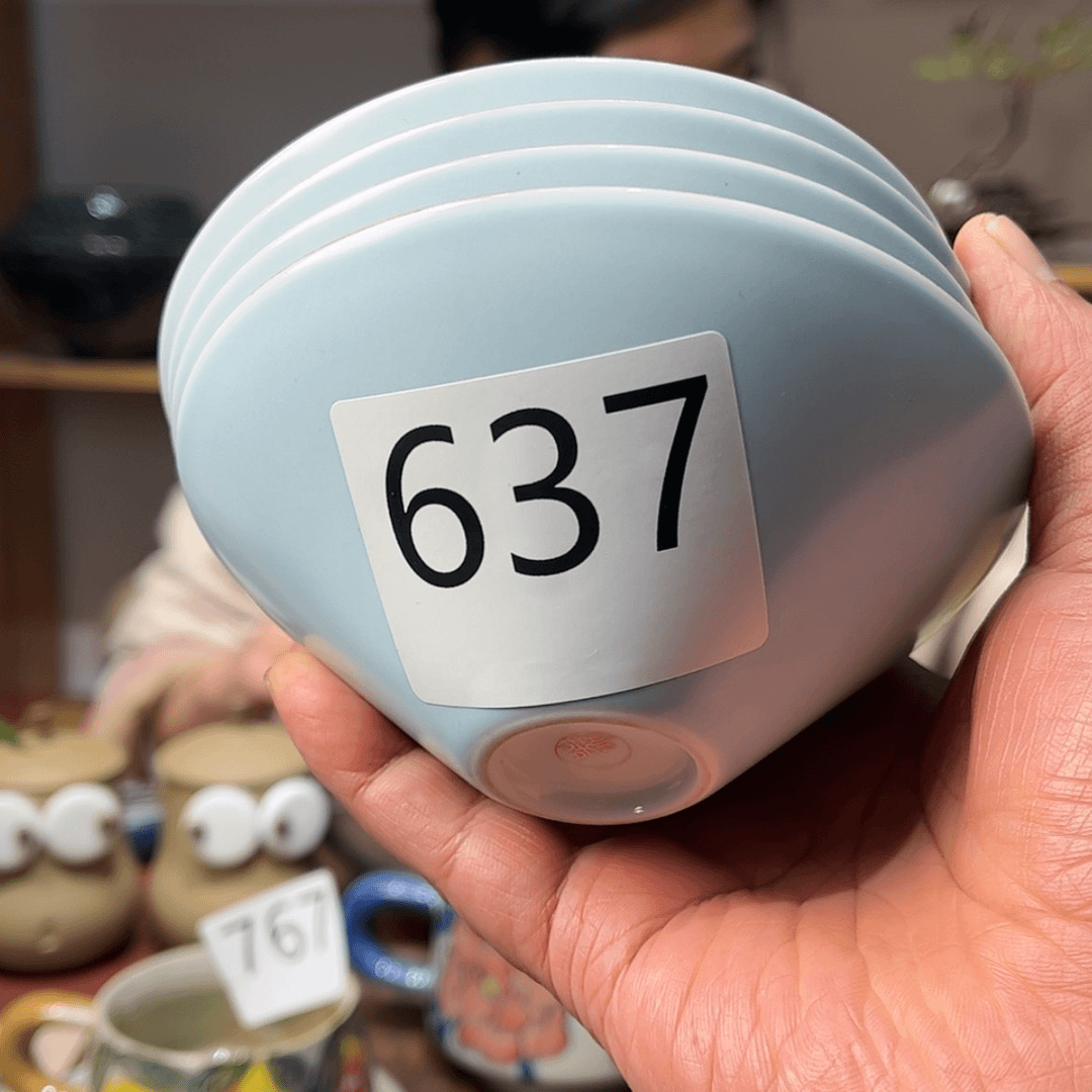 【闪购商品】陶瓷瓷片碗4个