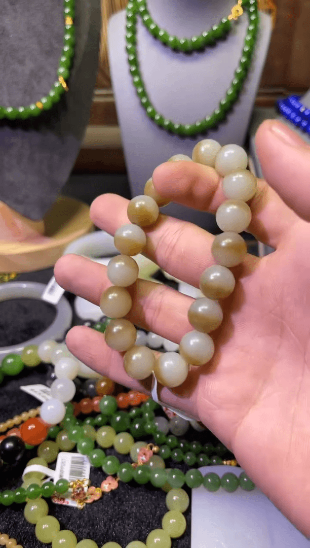 【闪购商品】定制和田玉手串未镶嵌手串