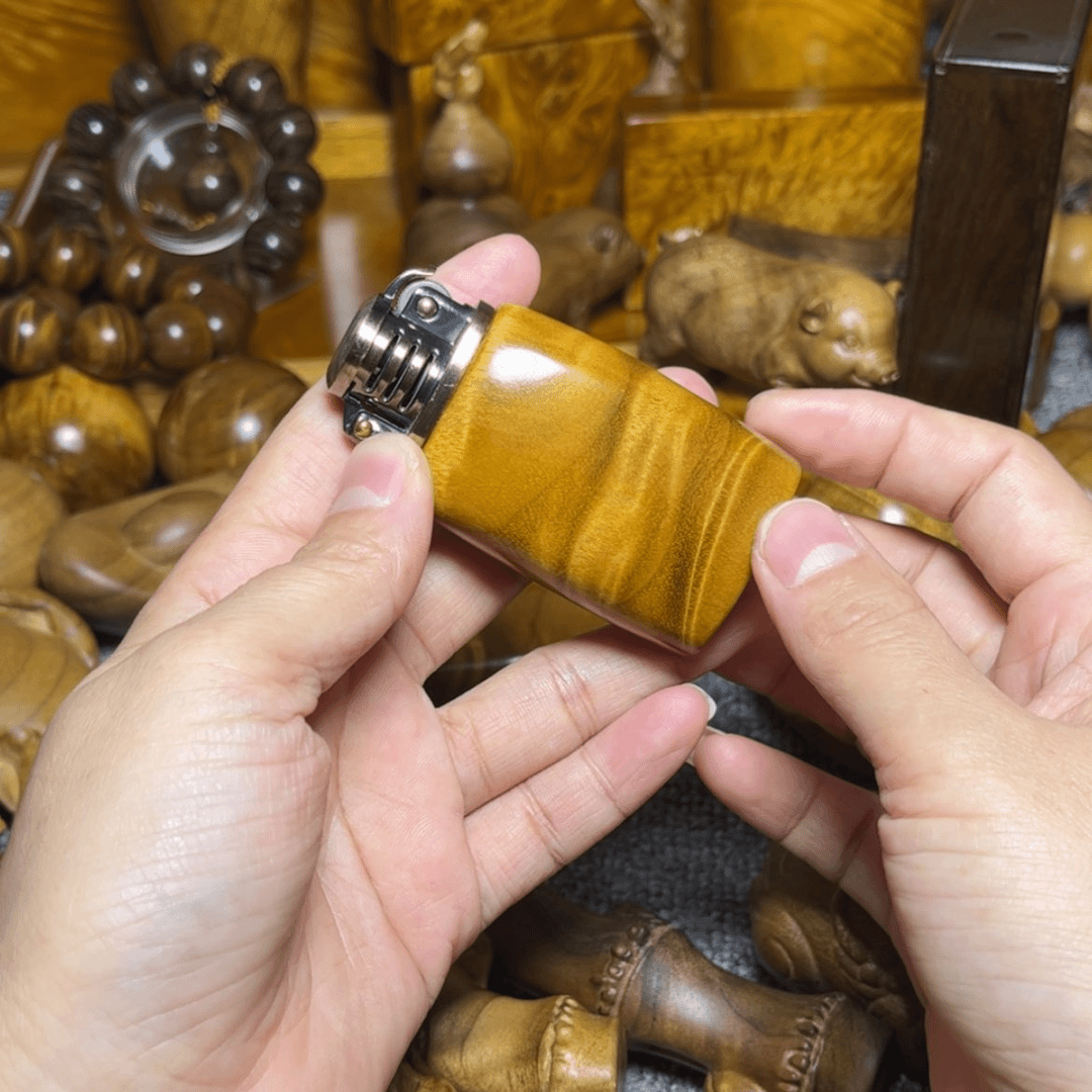 【闪购商品】金丝楠木胡**6打火机