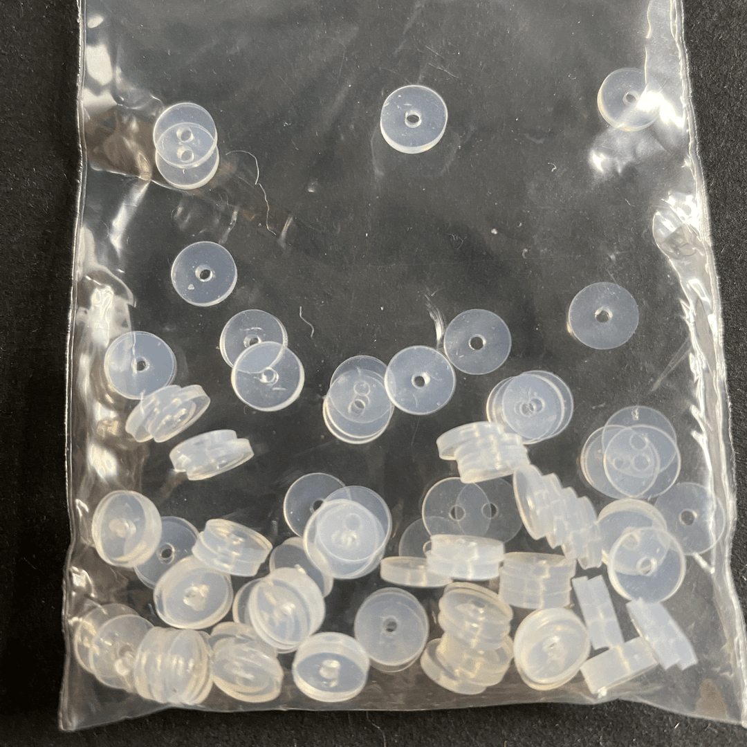 文玩A44- 100个装 硅胶隔片宽4mm 厚1mm