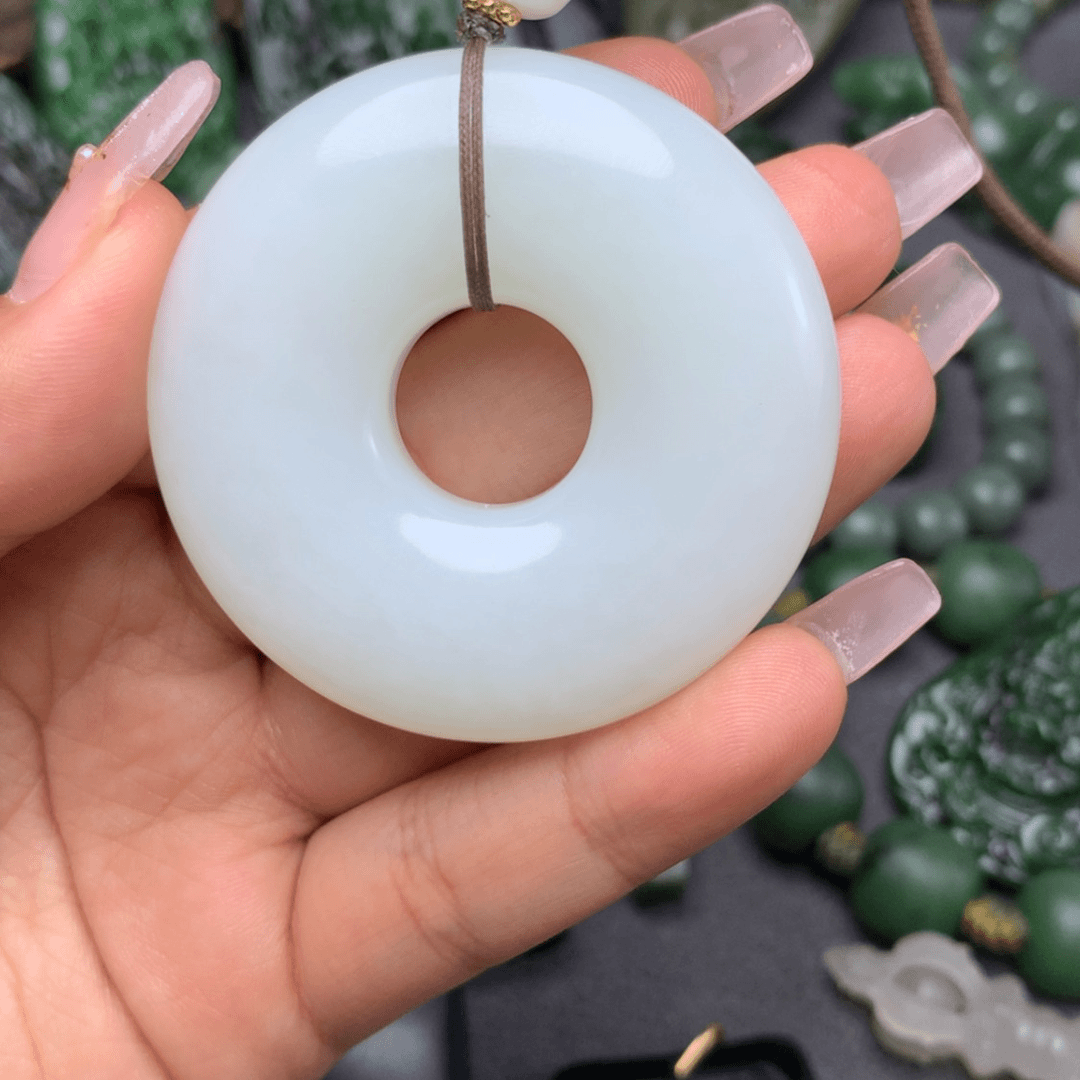 【闪购商品】和田玉颈饰未镶嵌3*°