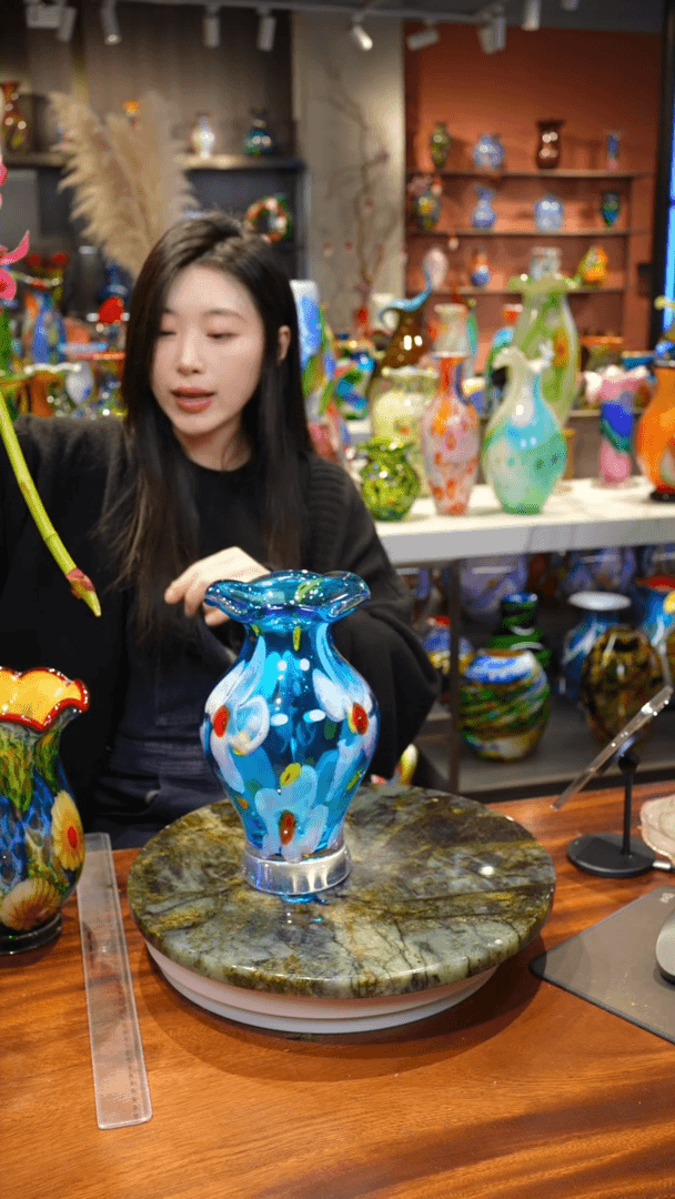 【闪购商品】手作精工花器一级色料，空运包邮，送货上门