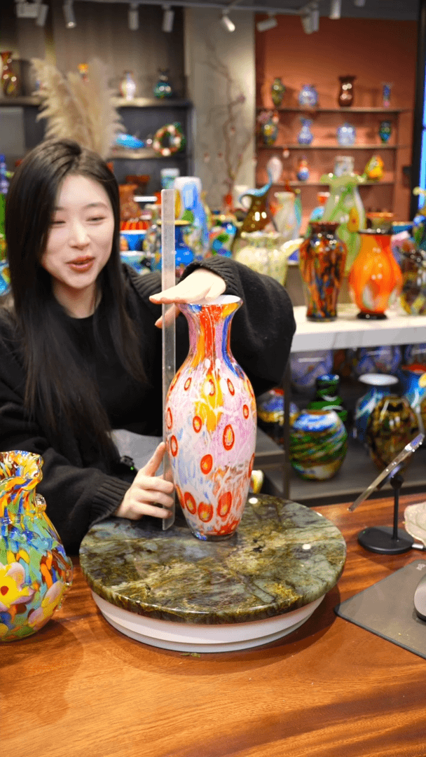 【闪购商品】手作精工花器一级色料，空运包邮，送货上门