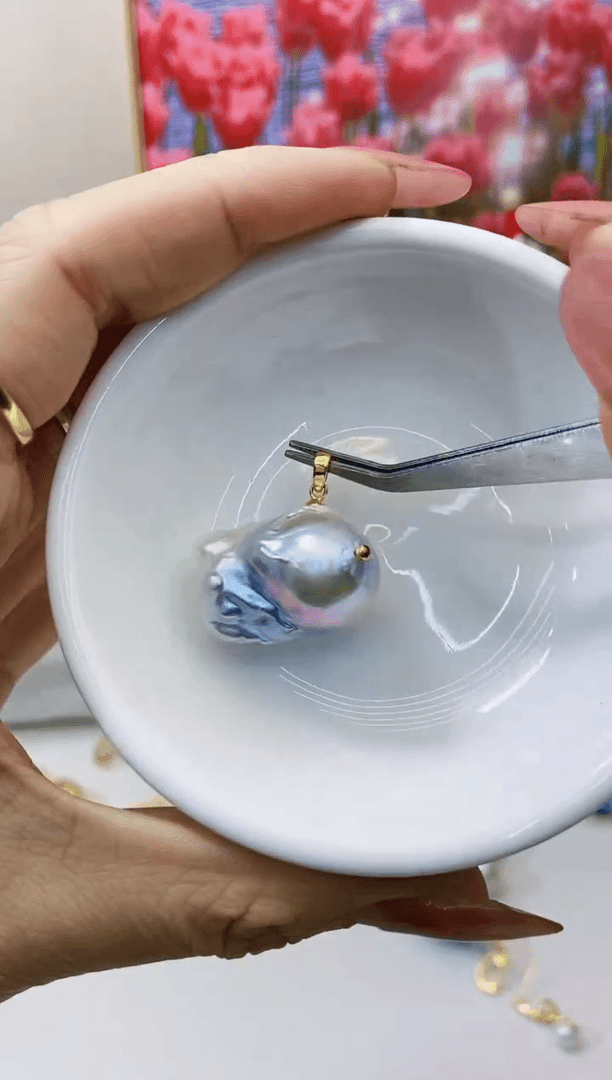 【闪购商品】淡水珍珠颈饰未镶嵌定制 淡水珍珠  吊坠