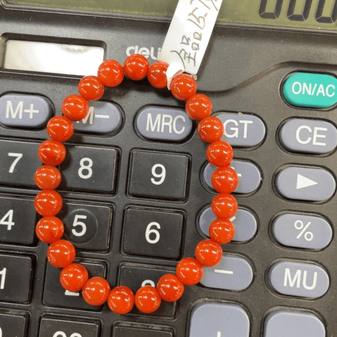 【闪购商品】定制南红玛瑙未镶嵌手串