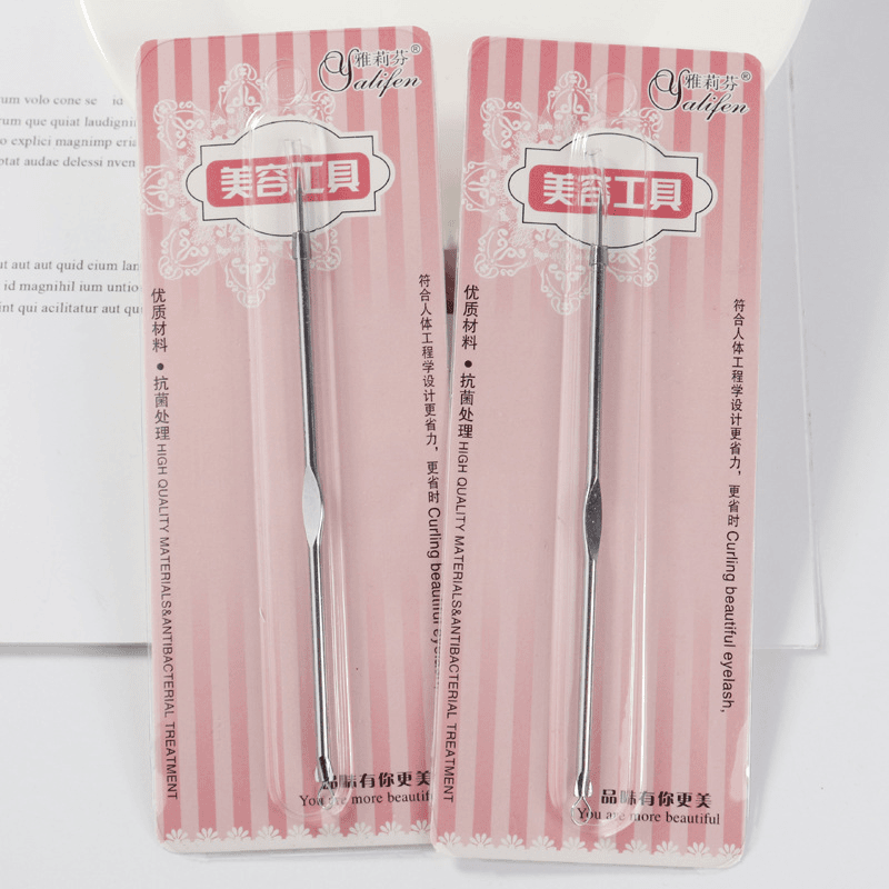 超尖细粉刺针去黑头针暗疮挤痘痘神器工具套装针清刮闭口面部专用