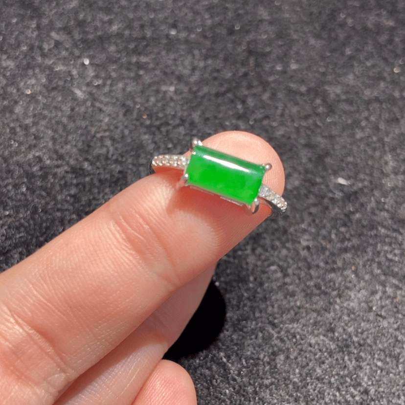 【闪购商品】翡翠裸石银S925镶嵌