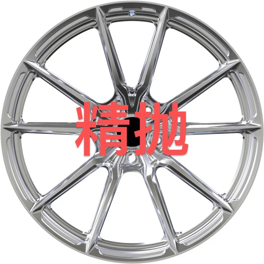 【jiangnan】轮毂涂装工艺，拉丝，抛光，套色，电镀工艺/