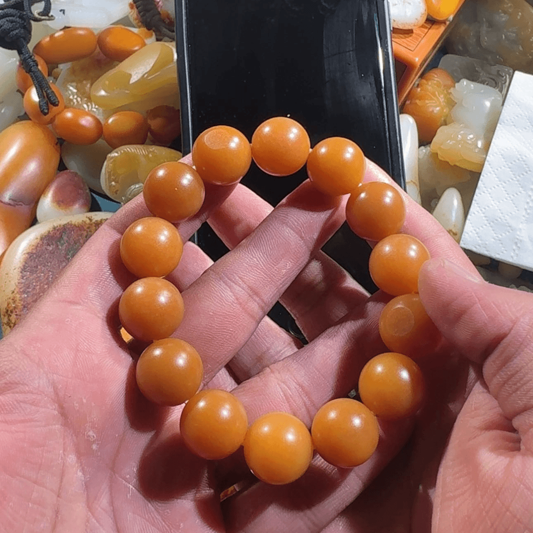 【闪购商品】和田玉手链未镶嵌漠*