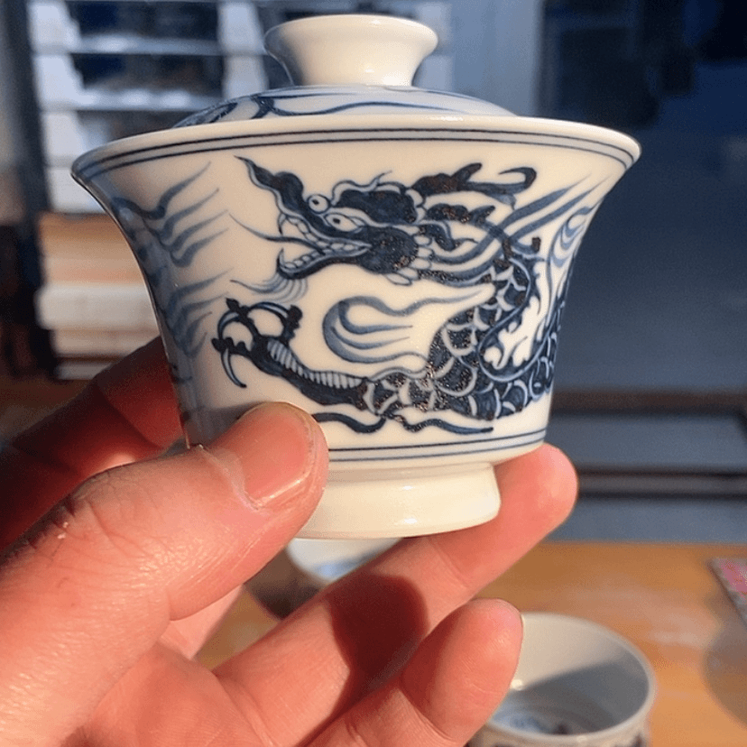 【闪购商品】元青花手绘陶瓷工艺品