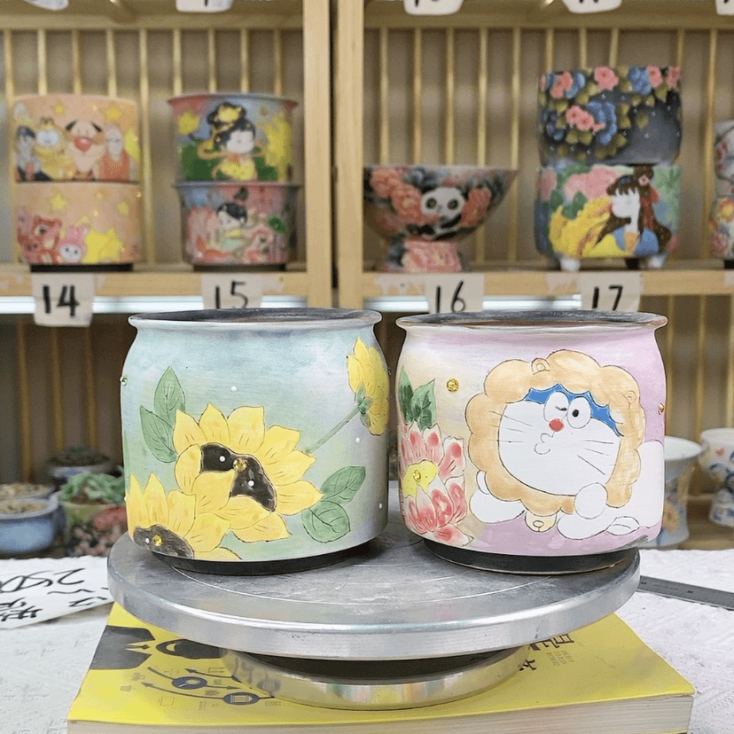 【闪购商品】陶瓷花盆656