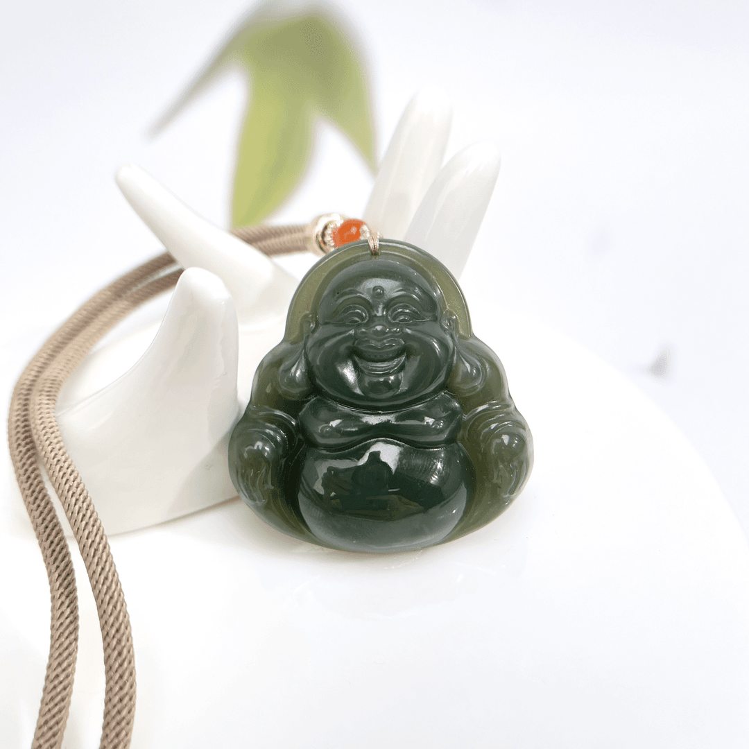 玉美人菲菲/33297和田玉佛公吊坠