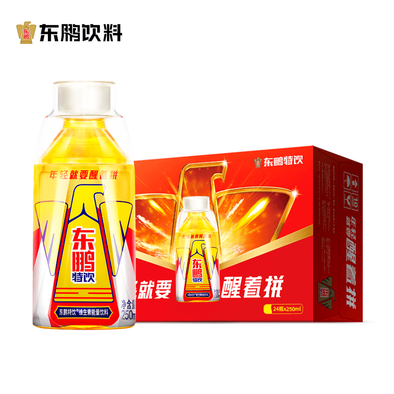 东鹏特饮250ml*24瓶维生素能量饮料