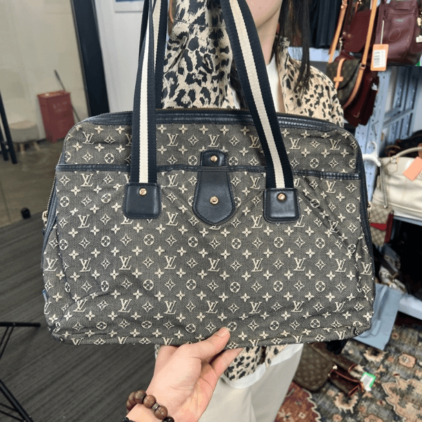 95新 LouisVuitton/路易威登 路易威登单宁手提包