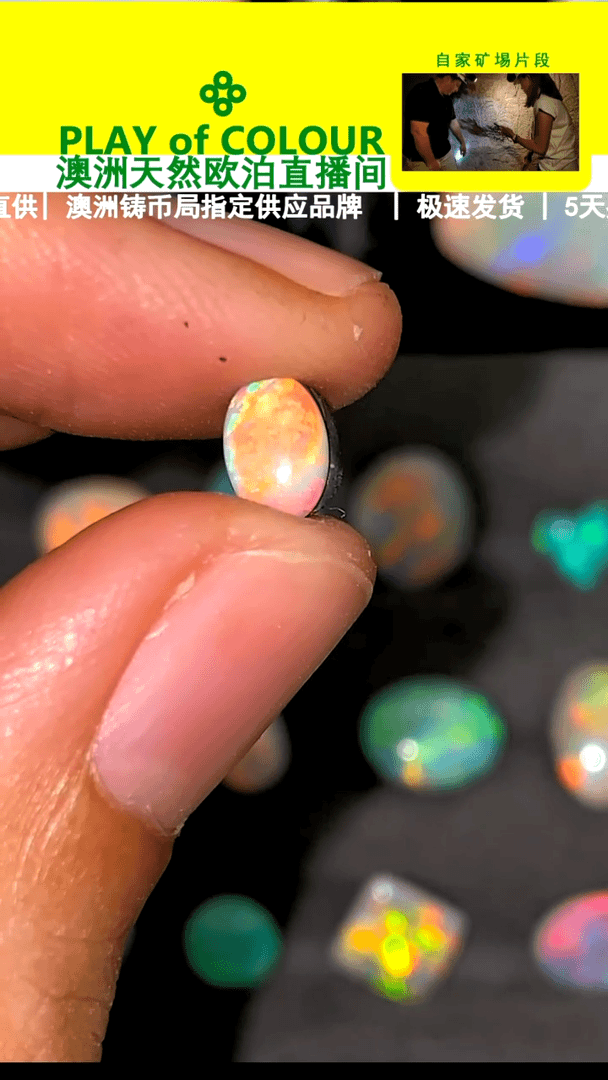 【闪购商品】欧泊宝石未镶嵌接*【苏苏】澳洲欧泊特价