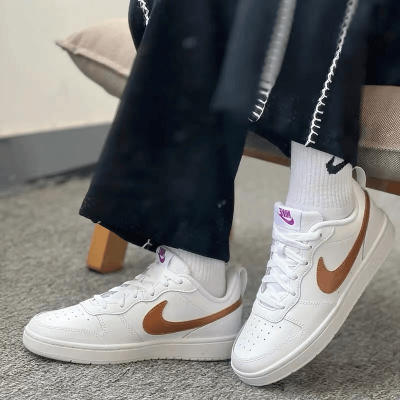 NIKE/耐克女鞋COURT金钩小白低帮透气休闲运动休闲板鞋DQ5979-100
