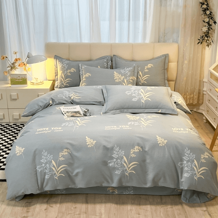 【宜眠】纯棉四件套100全棉四件套高支高密亲肤透气床上用品