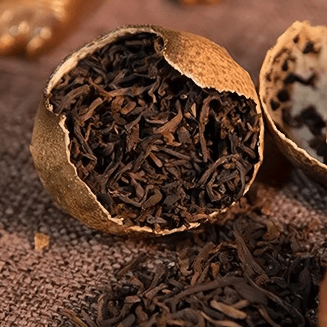 【福利】普洱熟茶小青柑1颗 家用沏茶公道杯一个