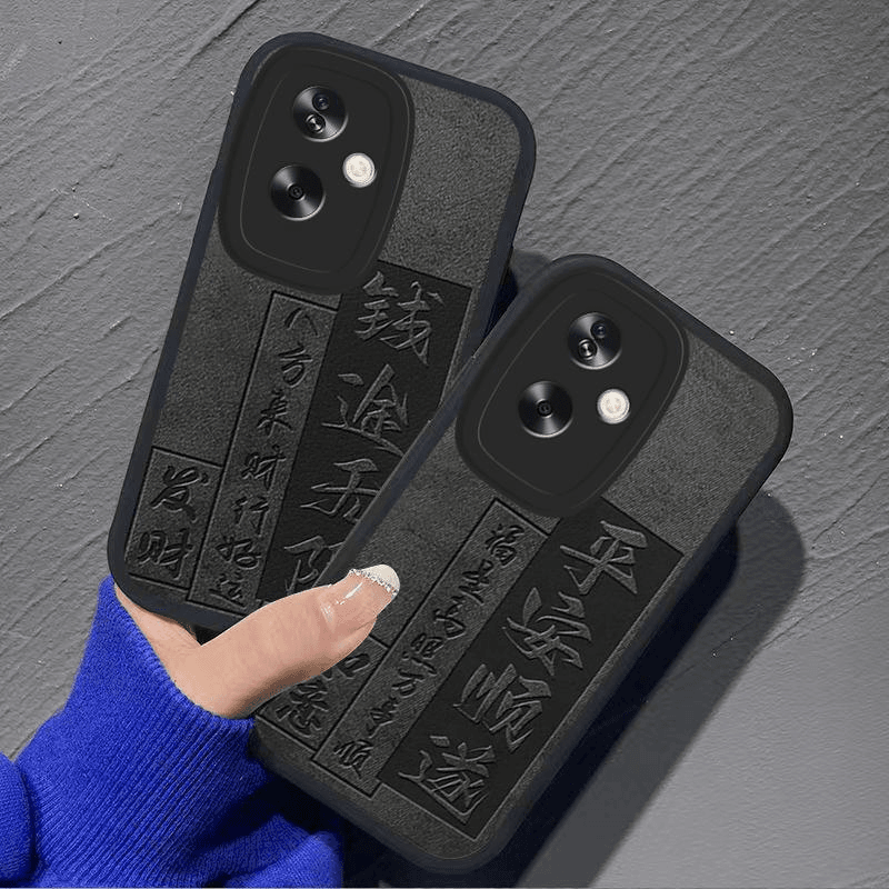 OPPOA2手机壳oppoa2小羊皮平安顺逐男新款商务时尚防摔保护套复古