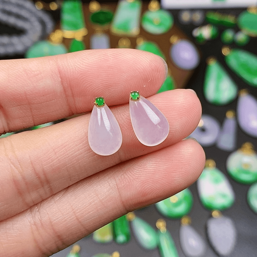【闪购商品】翡翠颈饰18K金镶嵌