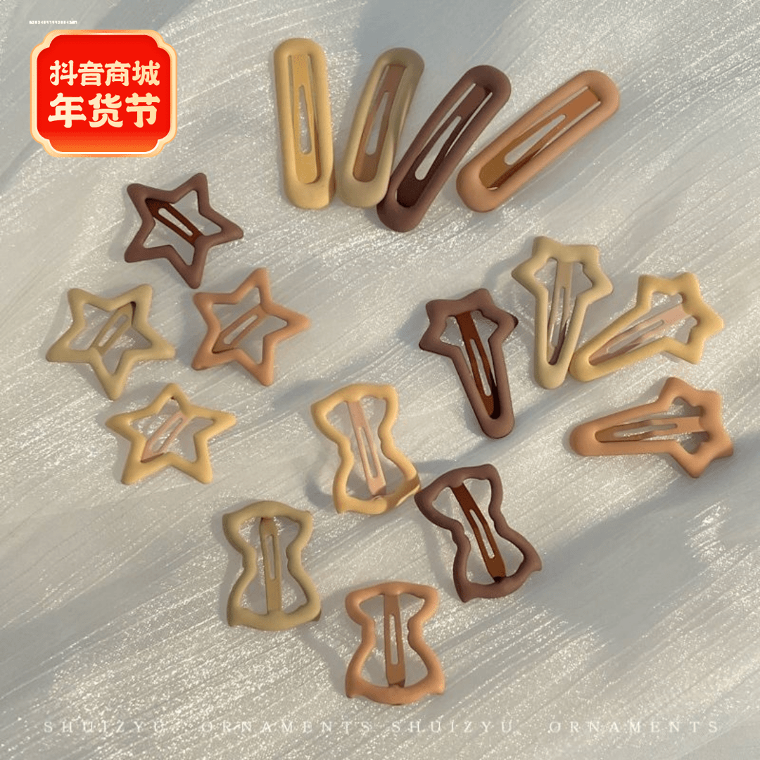 前额可爱BB夹精致气质甜妹头饰质感新款设计百搭显白侧边2023边夹