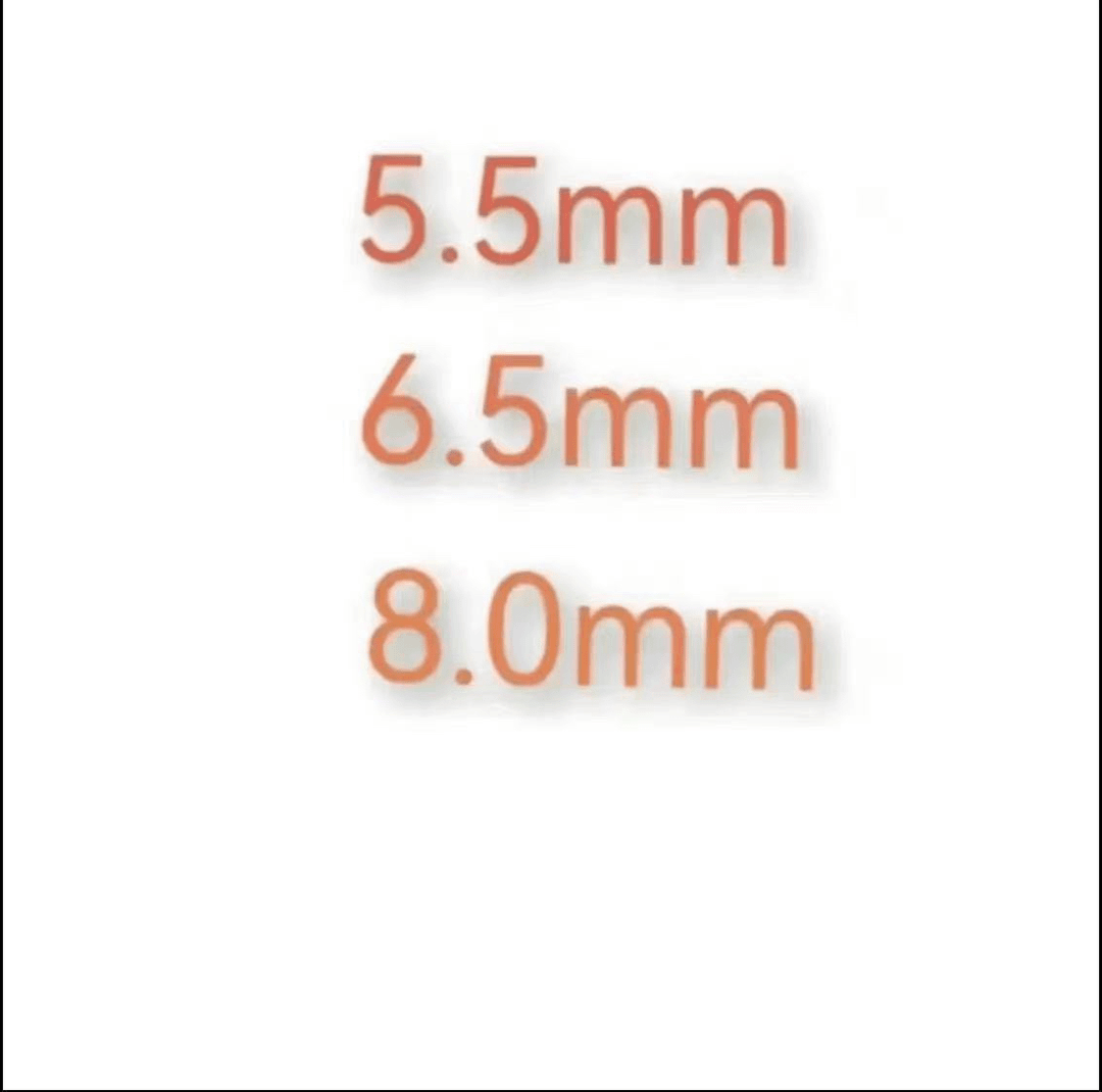 空管空筒空芯管子8.0mm/6.5mm/5.5mm螺纹纸管礼盒