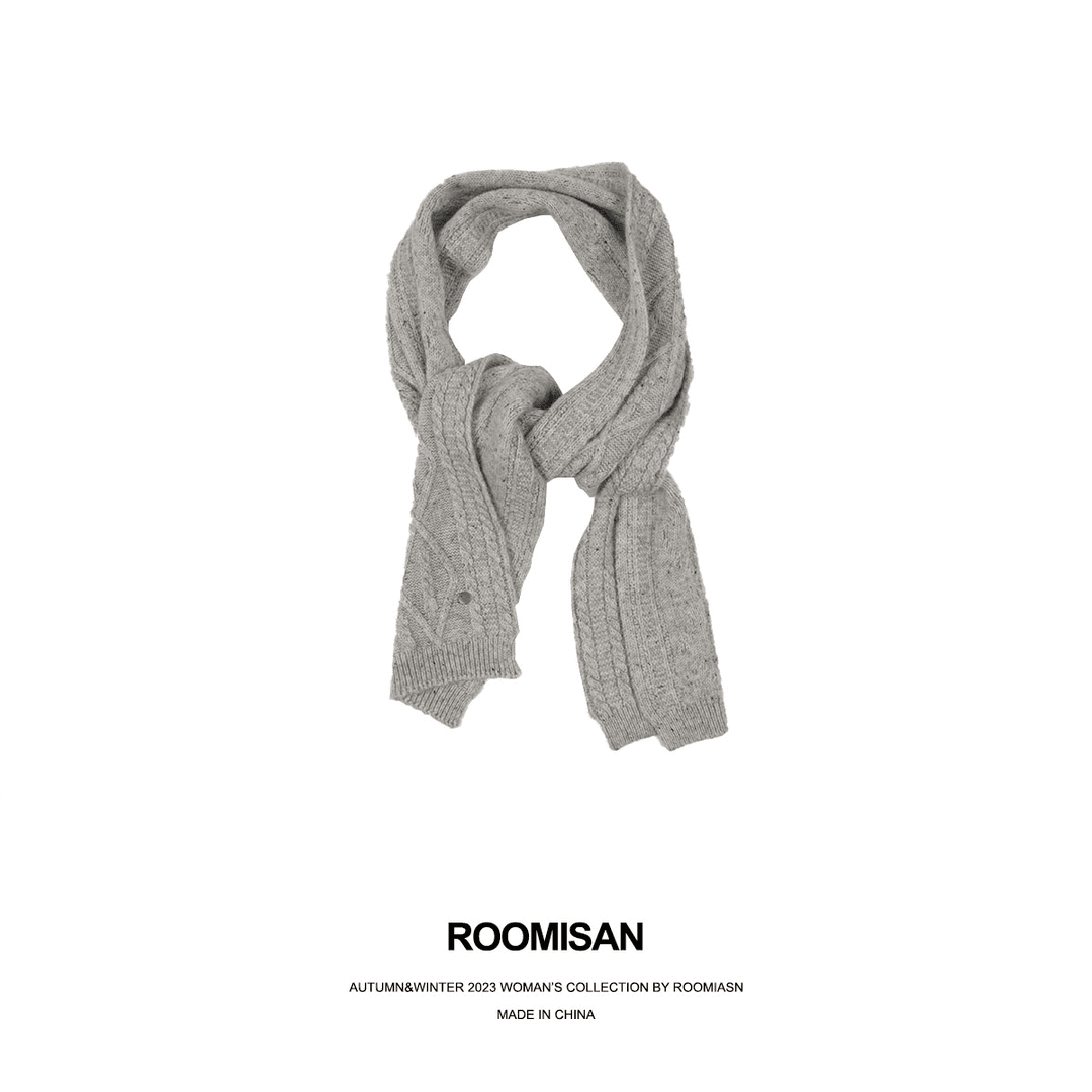 ROOMISAN2023秋冬新品【圣诞系列羊毛围巾511】