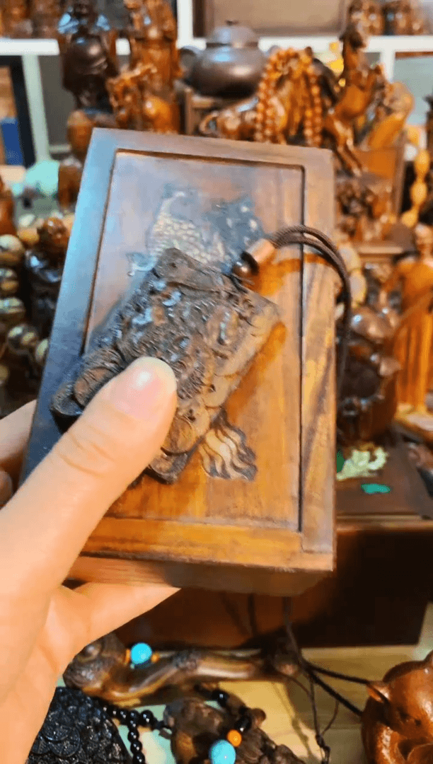 【闪购商品】木头木貔貅牌