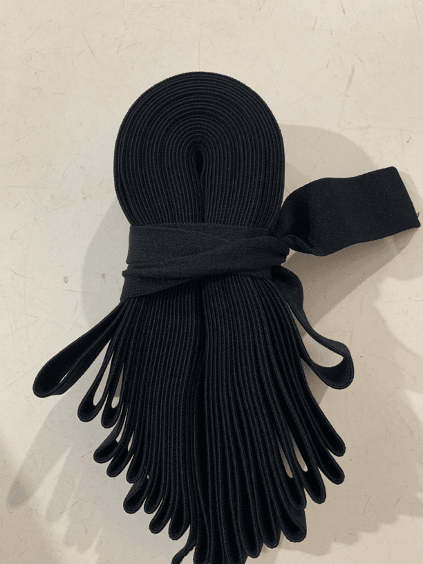 黑色3公分松紧带6米