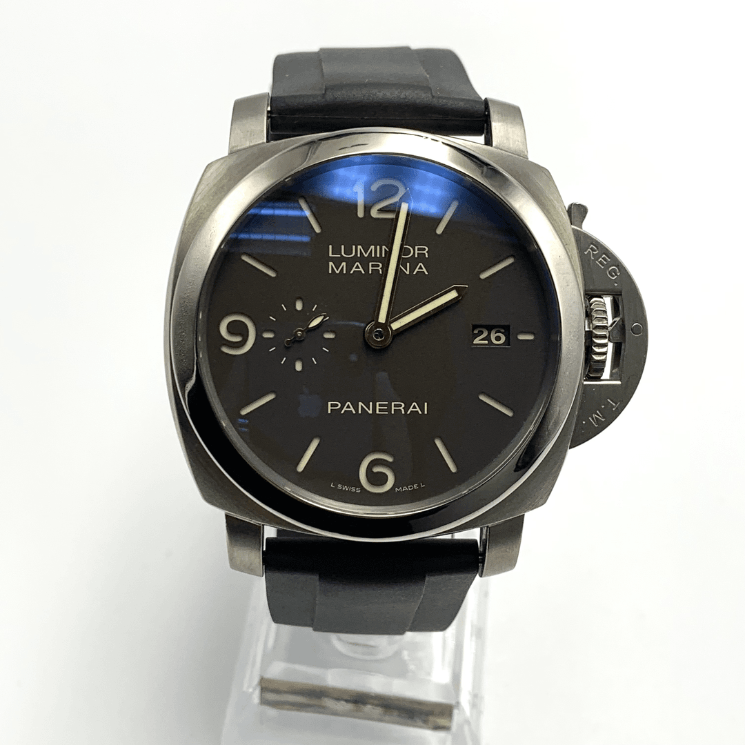 95新 Panerai/沛纳海 自动机芯/钛合金/44mm/单表/拆单链接