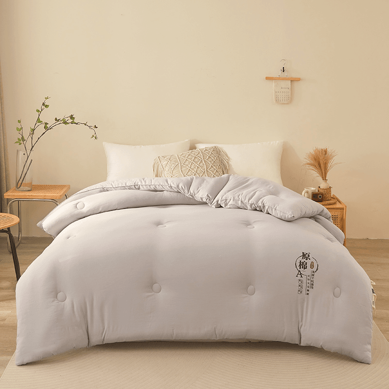 V/雅鹿A类大豆纤维夏被春秋被冬被针织亲肤学生加厚通用柔软四季