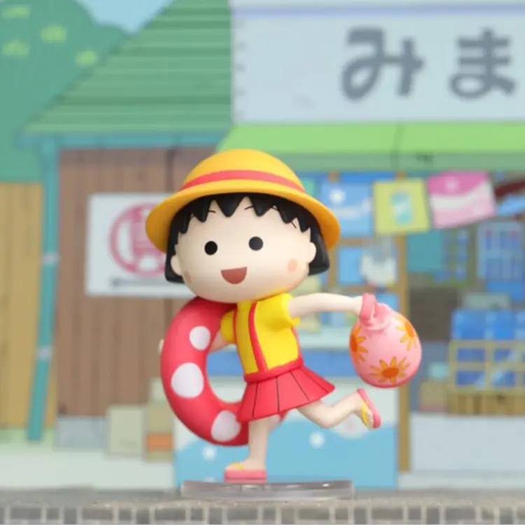 (拆盒)樱桃小丸子日常系列盲盒52TOYS正版潮玩动漫周边桌面