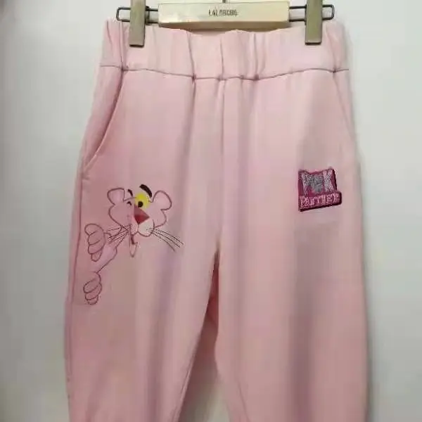 【旗舰】LALABOBO粉红豹联名针织裤F02B-WXZD14