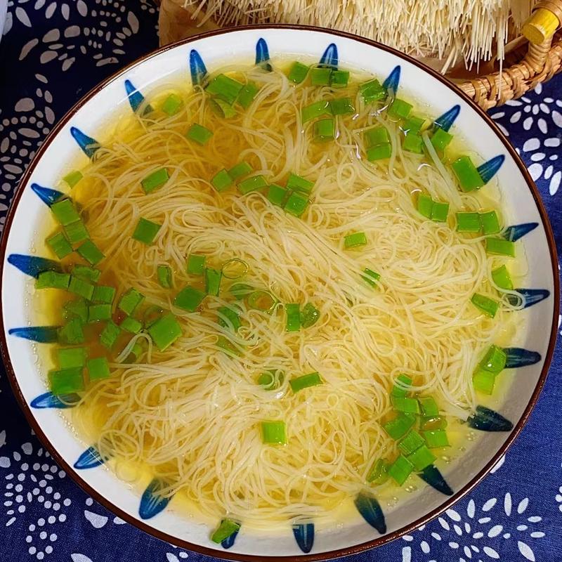 【山东特产】手工空心面5斤/500g*2/500g龙须面坠面条细发酵面挂面-0