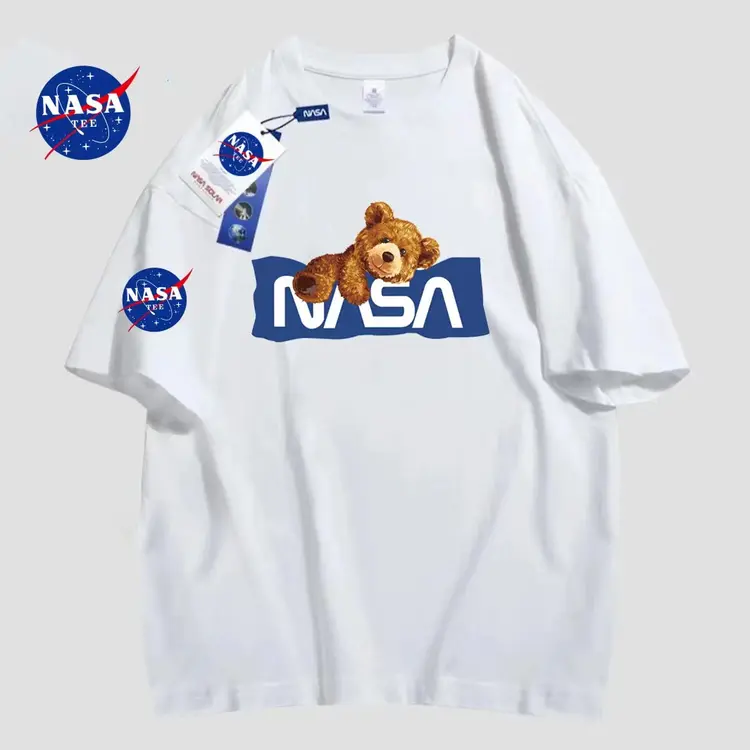 【菲姐补贴】NASA联名2022夏季新款纯棉印花T桖情侣款短袖