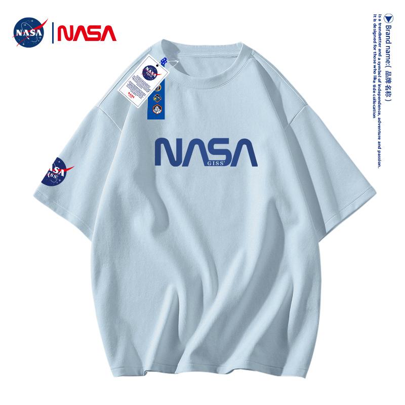 NASA GISS联名款2022新款纯棉T恤男女同款新疆长绒棉-NS-8009 F1