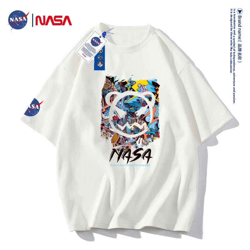 现 NASAMJ联名小恶魔 2022新款情侣纯棉T恤 89273
