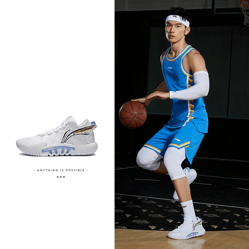 LI-NING/李宁反伍BADFIVE反伍2 Low男子轻量篮球外场鞋/ABFS003