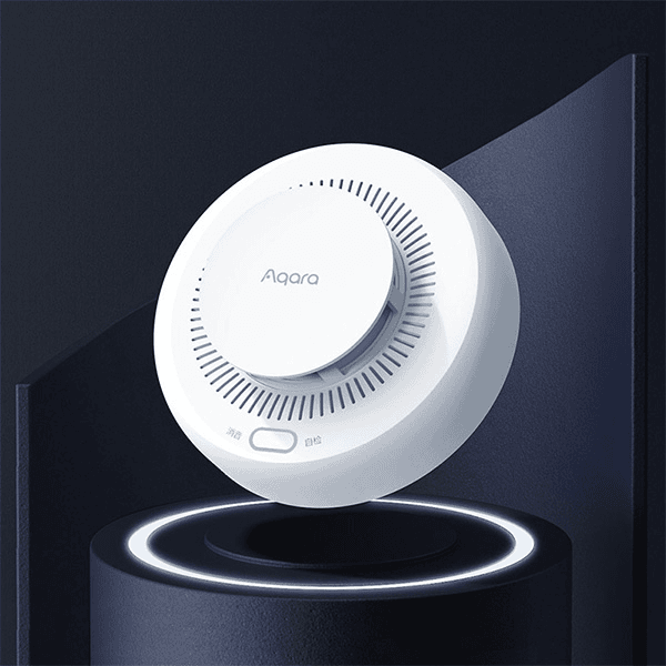 Aqara绿米联创智能烟雾报警器T1探测传感器接入HomeKit红点设计奖